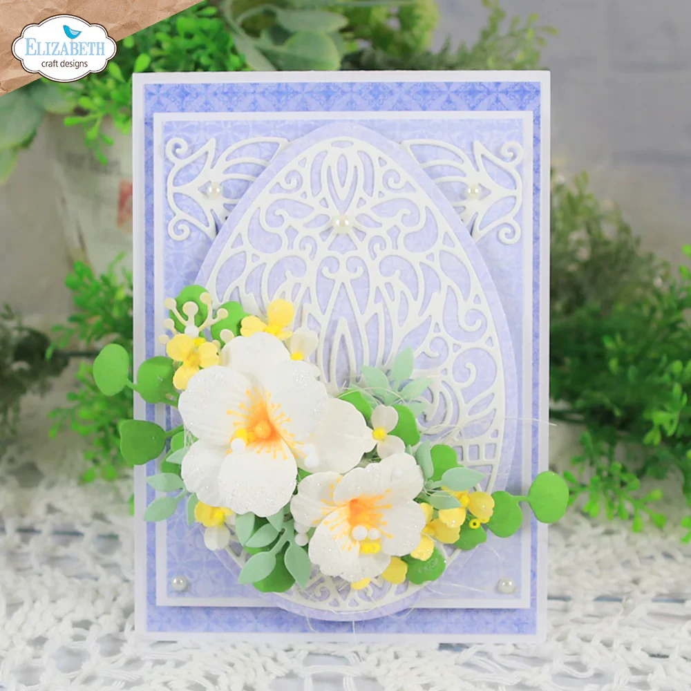 Elizabeth Craft Designs Decorative Egg Metal Die Set - Image 8