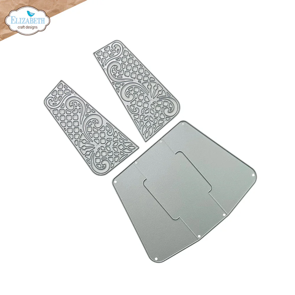 Elizabeth Craft Designs Delicate Fancy Card Easel Metal Die Set - Image 2