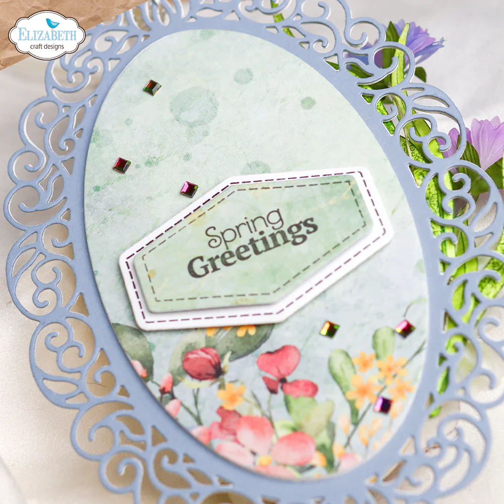 Elizabeth Craft Designs Easter Greetings Stamp Set - Image 3