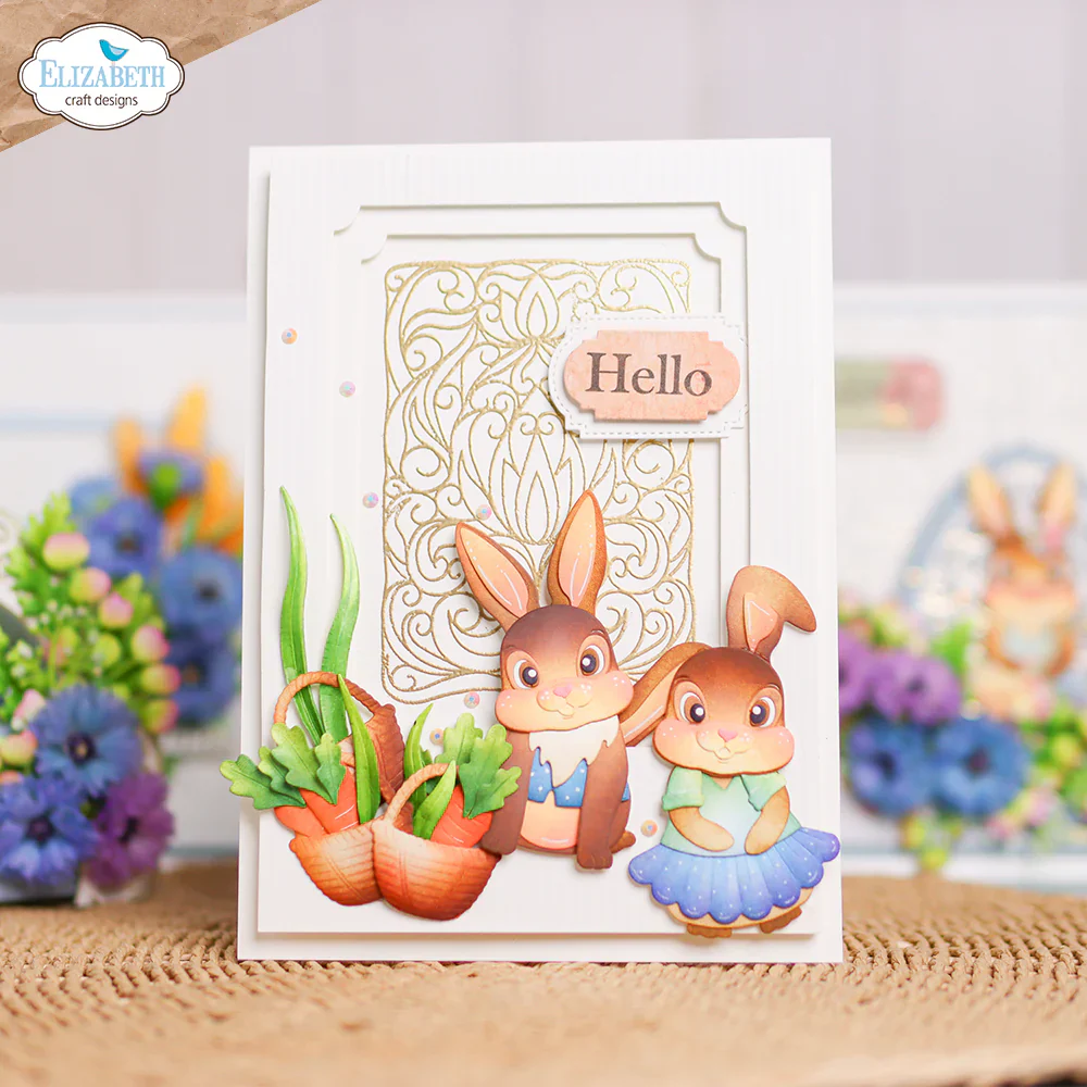 Elizabeth Craft Designs Easter Greetings Stamp Set - Image 4