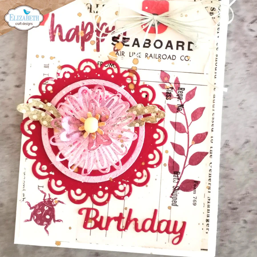 Elizabeth Craft Designs Everyday Elements Bloom Stamp Set - Image 4