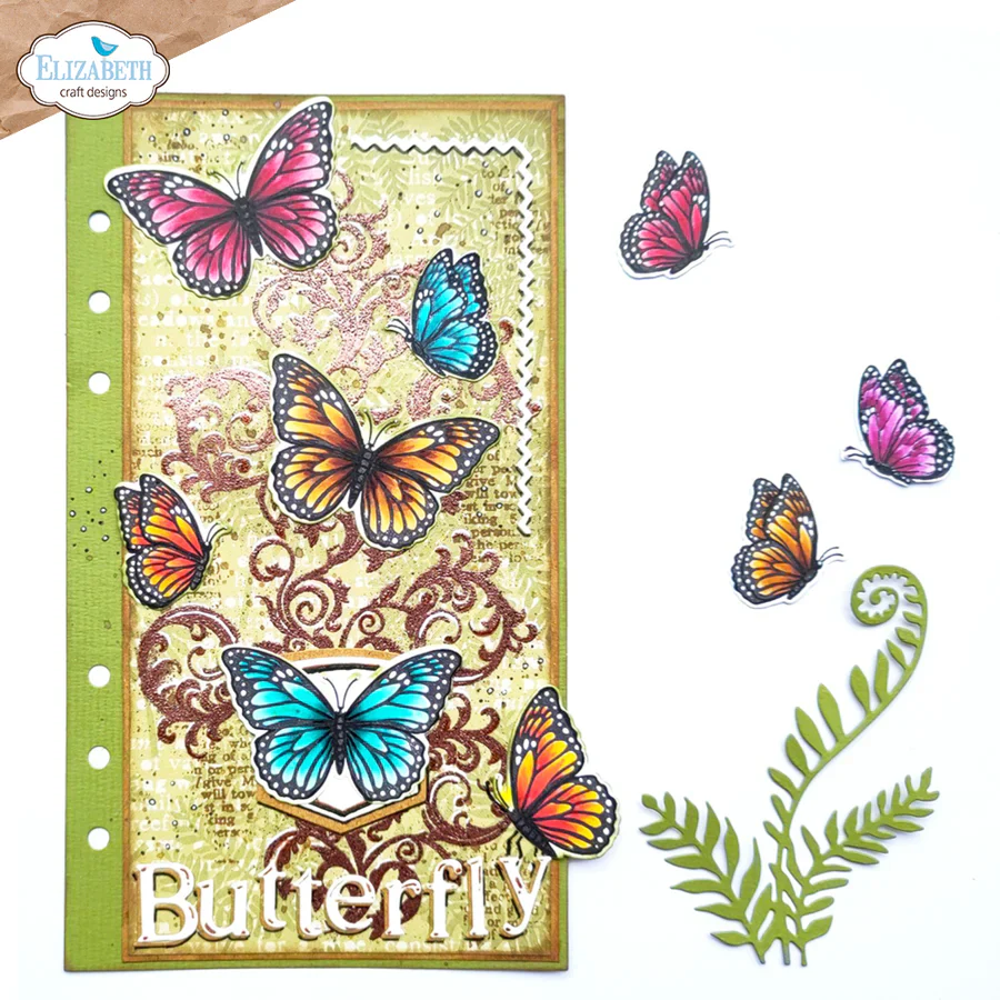 Elizabeth Craft Designs Everyday Elements Layered Butterfly Metal Die Set - Image 3