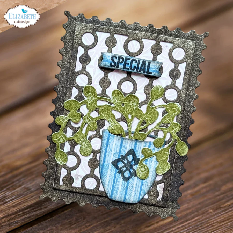 Elizabeth Craft Designs Everyday Elements Succulents & Pots Metal Die Set - Image 7