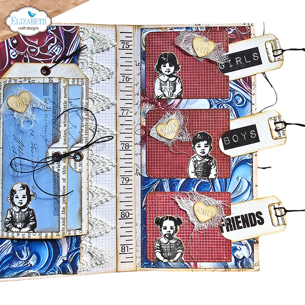 Elizabeth Craft Designs Favorite Humans Die & Stamp Set - Image 4