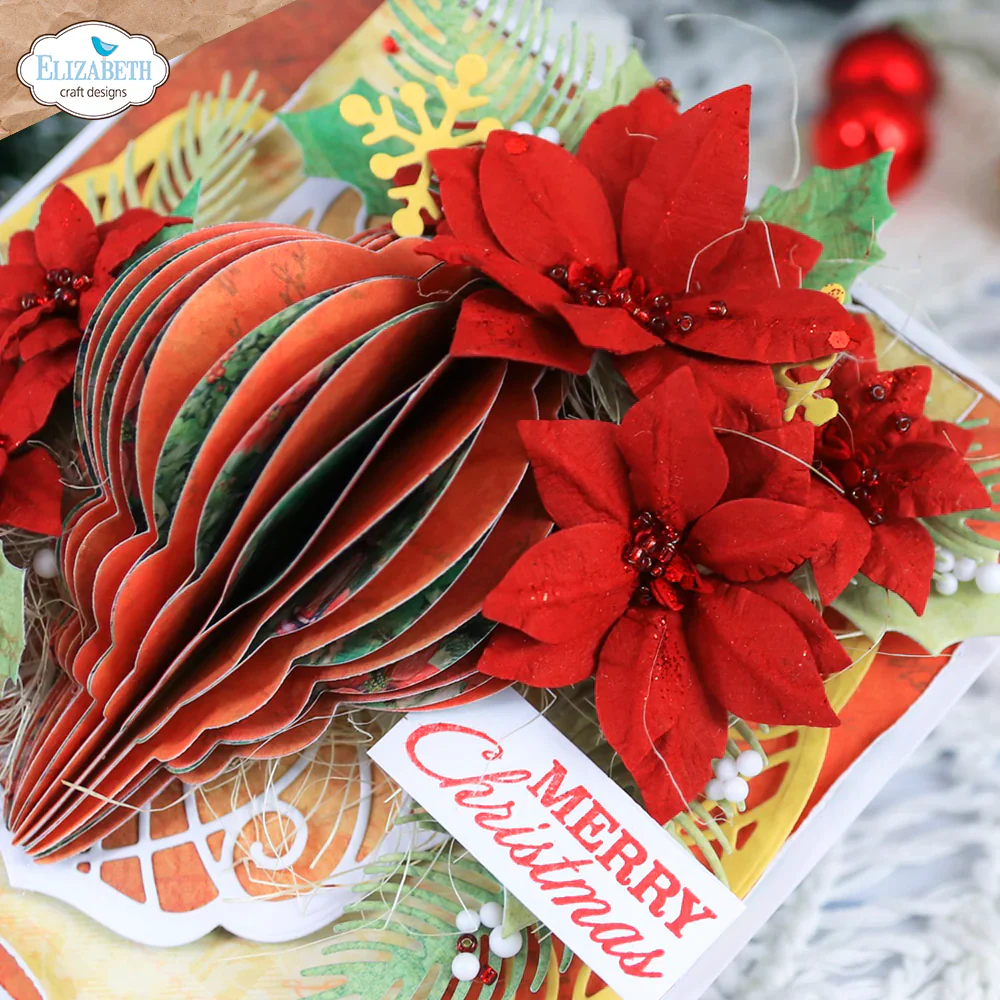 Elizabeth Craft Designs Festive Holly Sentiments Stamp Set - Image 4