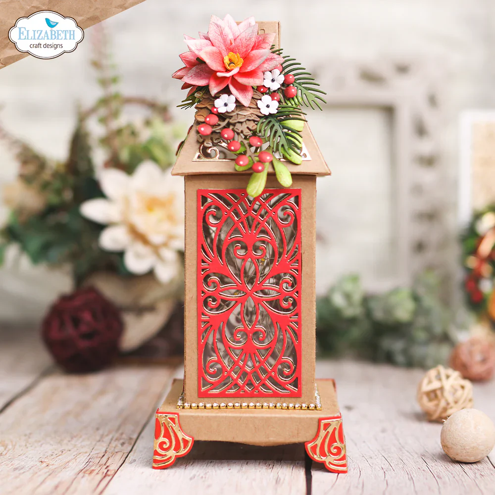 Elizabeth Craft Designs Festive Lantern Metal Die Set - Image 3