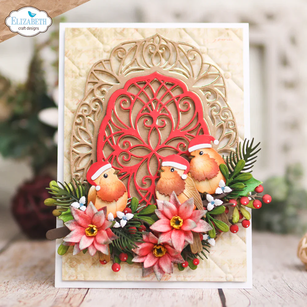 Elizabeth Craft Designs Festive Ornate Frame Metal Die Set - Image 4