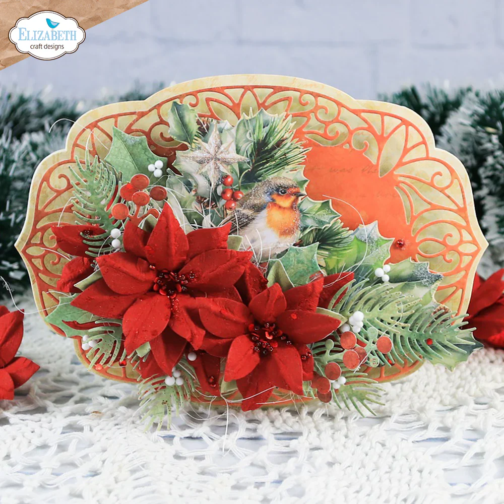 Elizabeth Craft Designs Festive Ornate Frame Metal Die Set - Image 5