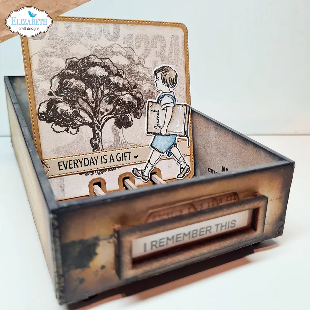 Elizabeth Craft Designs Field Notes Die & Stamp Set - Image 2