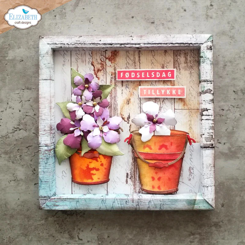 Elizabeth Craft Designs Flower Pot / Bucket Die Set - Image 5