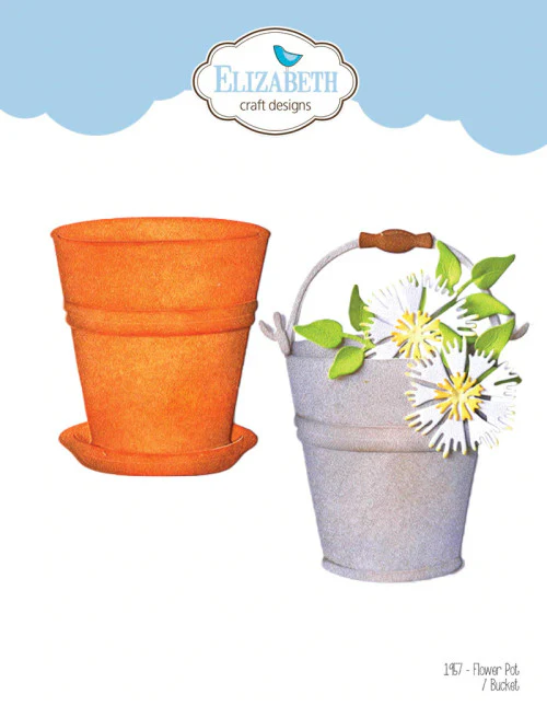 Elizabeth Craft Designs Flower Pot / Bucket Die Set - Image 6