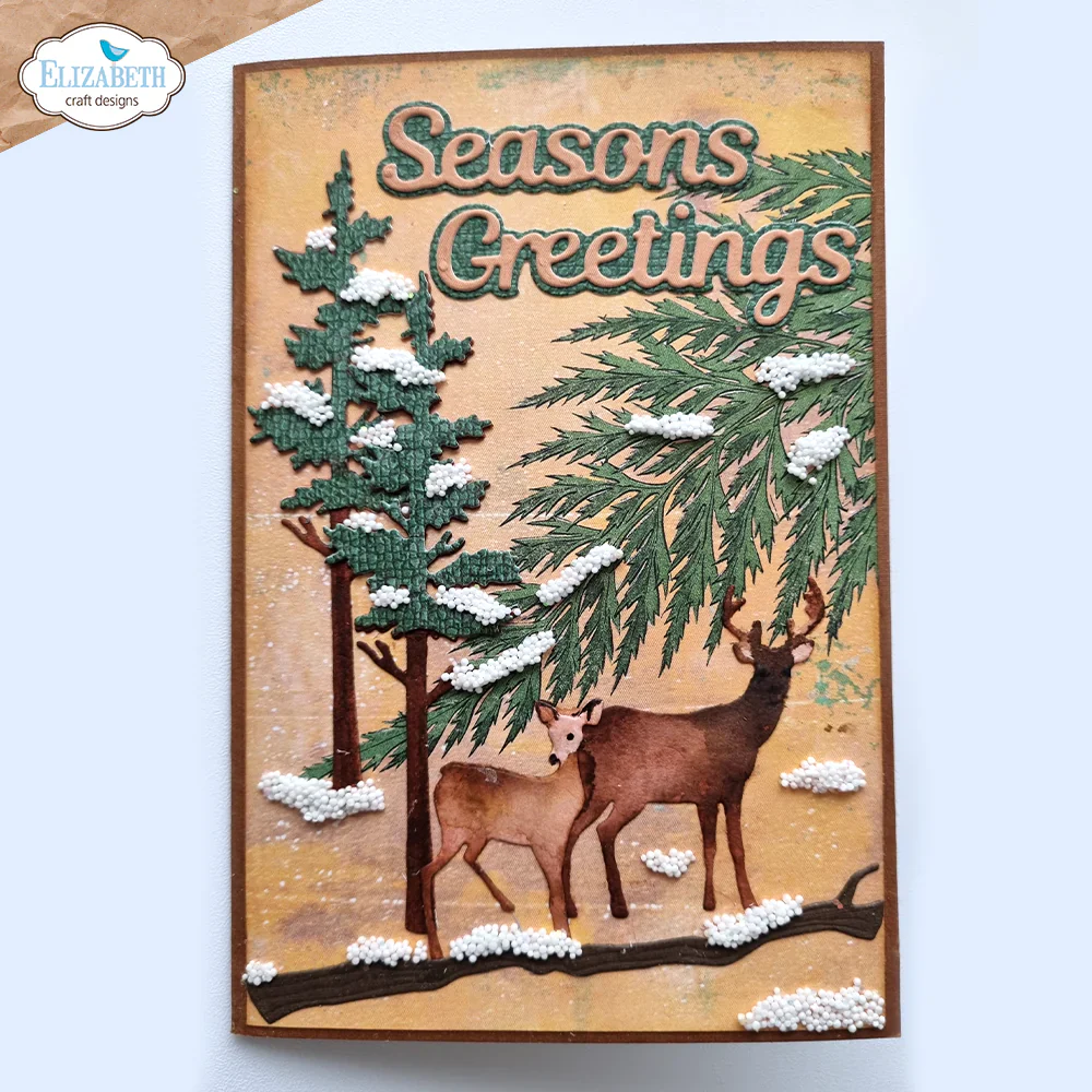 Elizabeth Craft Designs Forest Friends & Frame Metal Die Set - Image 5