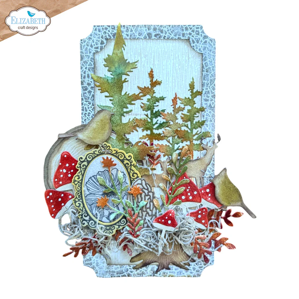 Elizabeth Craft Designs Forest Friends & Frame Metal Die Set - Image 6