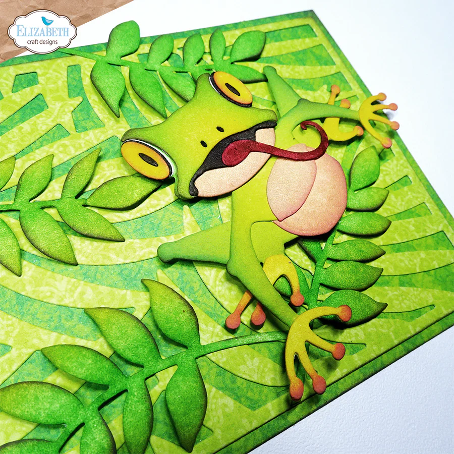 Elizabeth Craft Designs Freddy The Frog Metal Die Set - Image 4