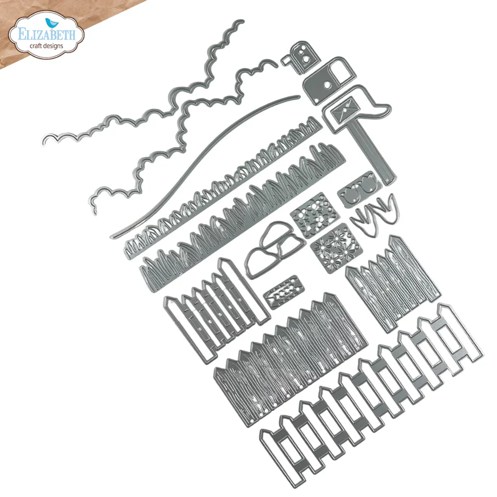 Elizabeth Craft Designs Garden Edges and Fence Metal Die Set - Image 2
