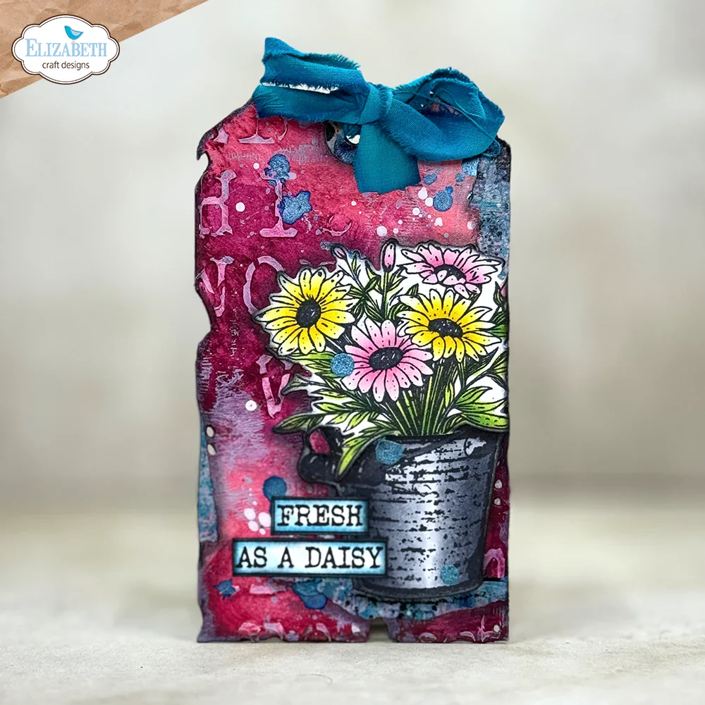 Elizabeth Craft Designs Garden of Love Die & Stamp Set - Image 5