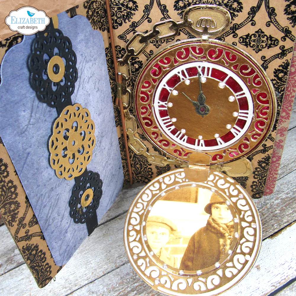 Elizabeth Craft Designs Gentlemanās Timepiece Metal Die Set - Image 4