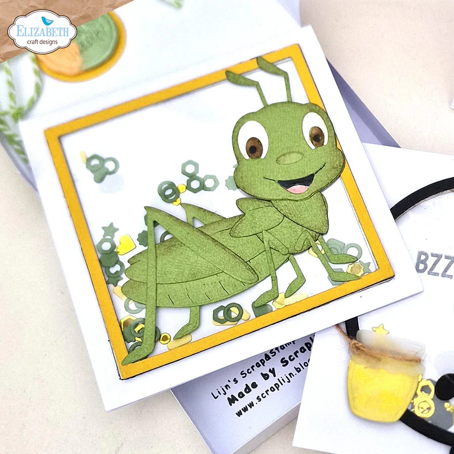 Elizabeth Craft Designs Grasshopper Metal Die Set - Image 5