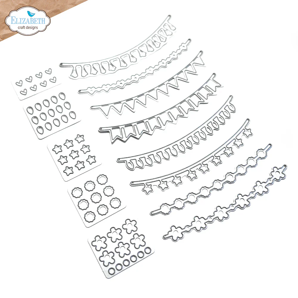 Elizabeth Craft Designs Happy Banners Metal Die Set - Image 2