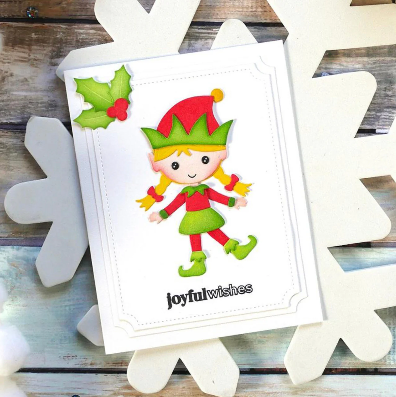 Elizabeth Craft Designs Holiday Elf Die Set - Hers - Image 3