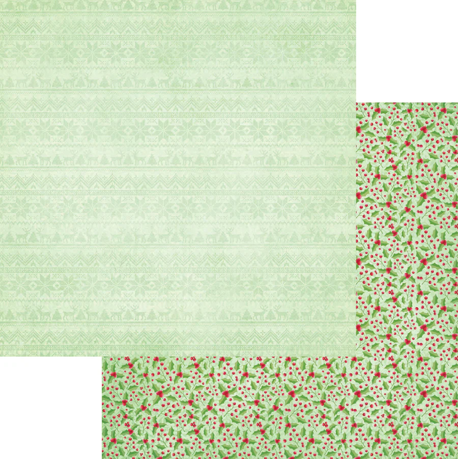 Elizabeth Craft Designs Holly Jolly Christmas 12” x 12” Paper - Image 5