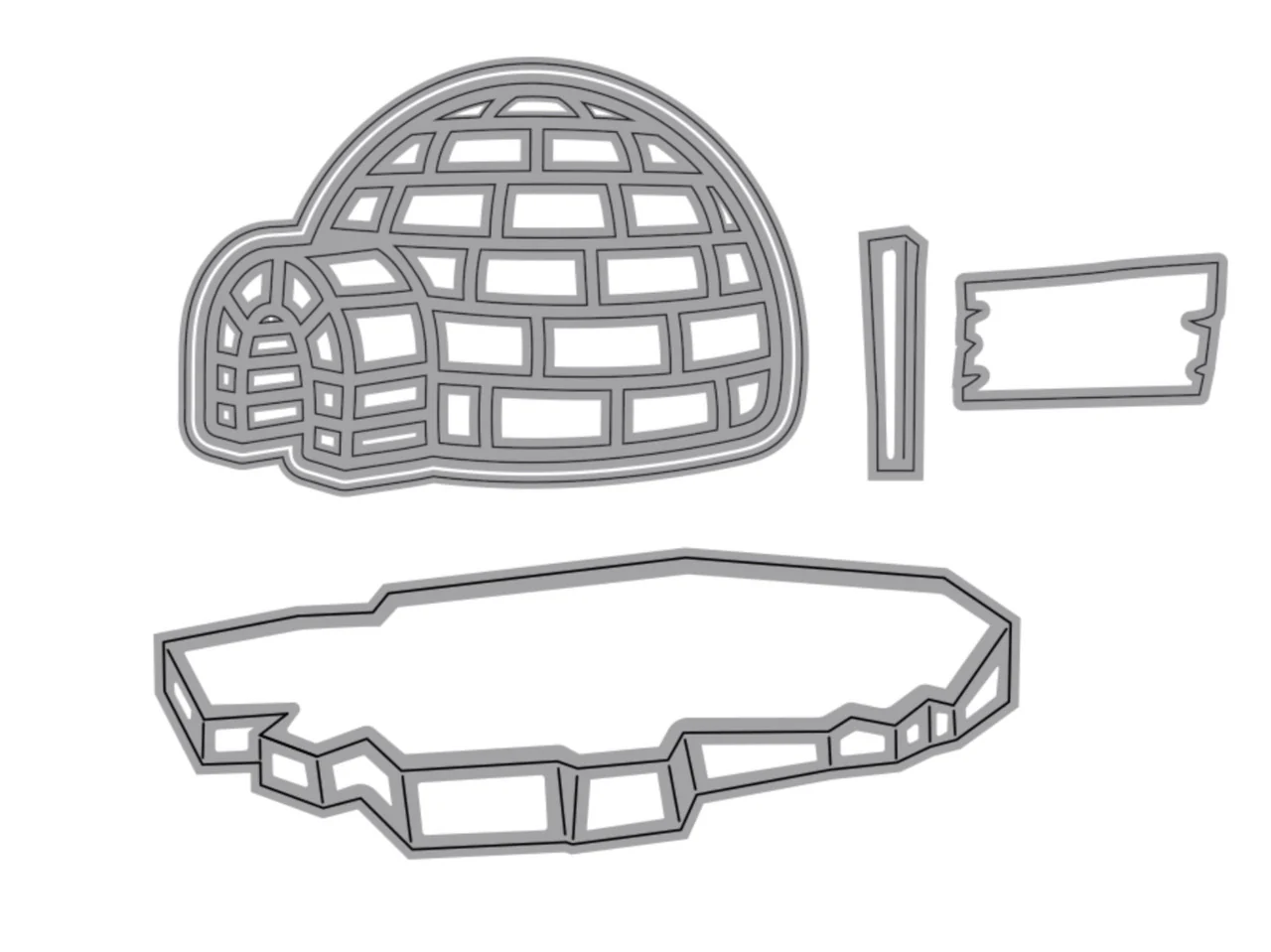 Elizabeth Craft Designs Igloo Die Set - Image 2