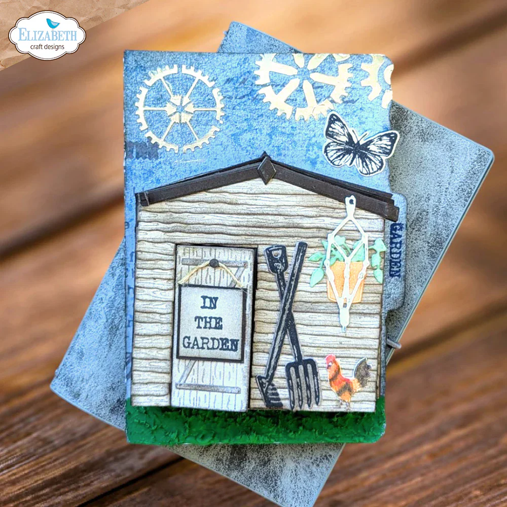 Elizabeth Craft Designs In The Garden Shed Metal Die Set - Image 3