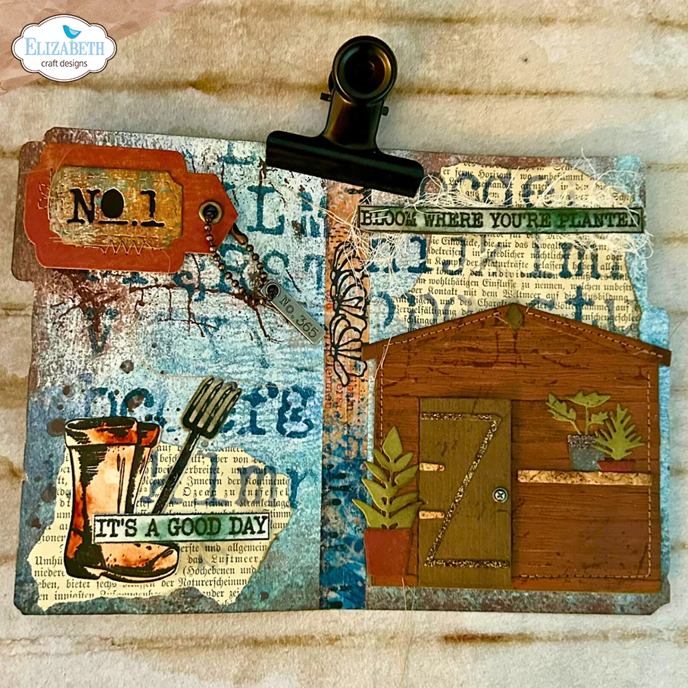 Elizabeth Craft Designs In The Garden Shed Metal Die Set - Image 5