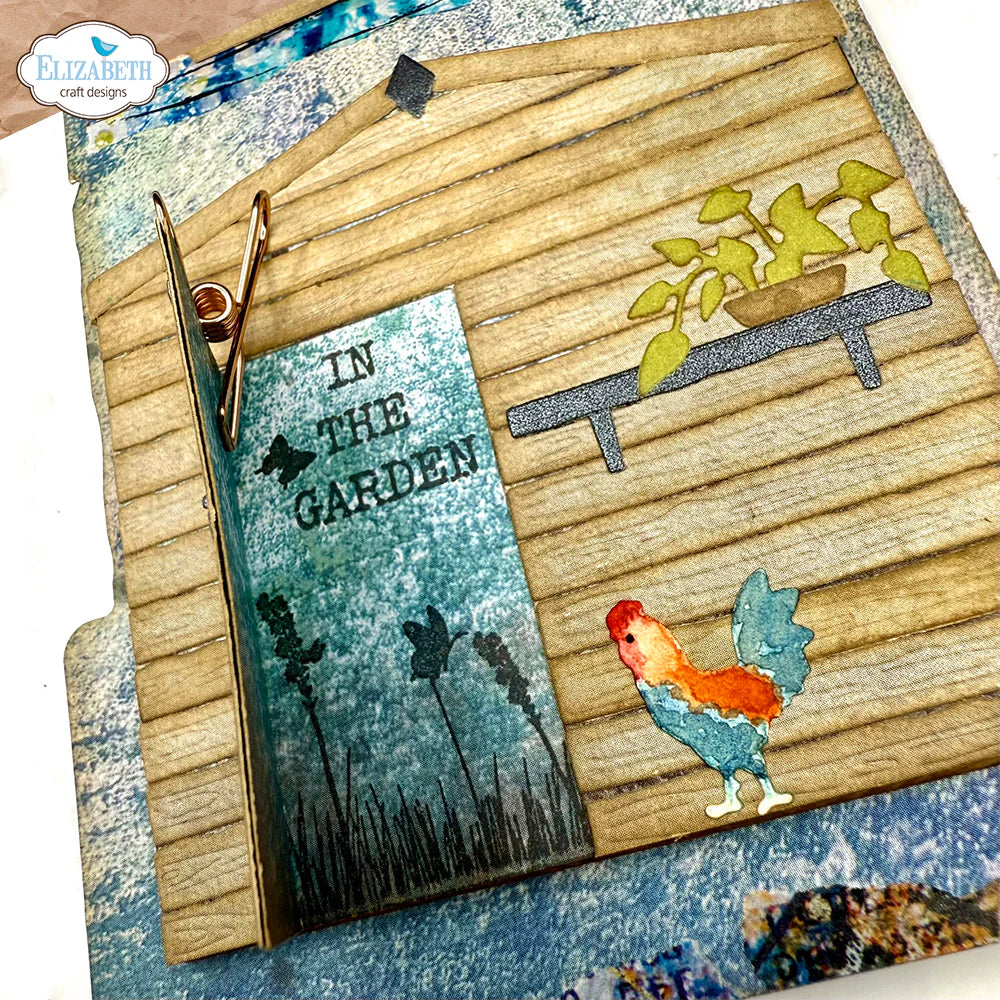Elizabeth Craft Designs In The Garden Shed Metal Die Set - Image 6