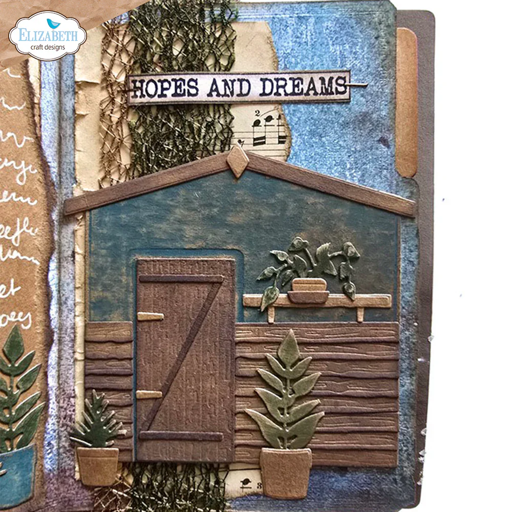 Elizabeth Craft Designs In The Garden Shed Metal Die Set - Image 7