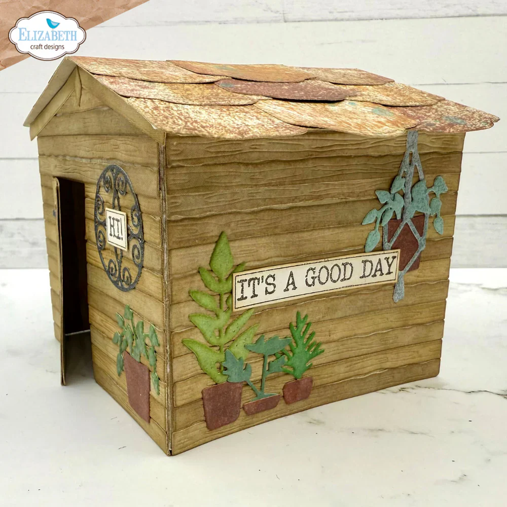 Elizabeth Craft Designs In The Garden Shed Metal Die Set - Image 8