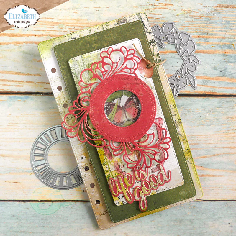 Elizabeth Craft Designs Iris Shutter Add Ons Die Set (1942) - Image 2