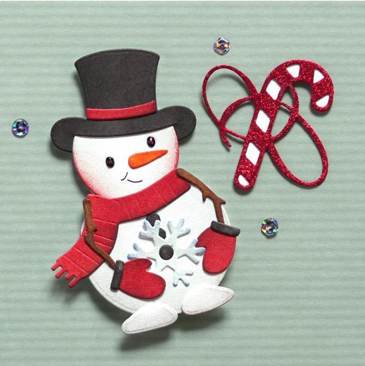 Elizabeth Craft Designs Jack Frost Snowman Die Set - Image 3