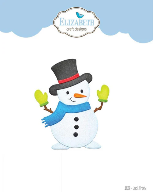Elizabeth Craft Designs Jack Frost Snowman Die Set - Image 5