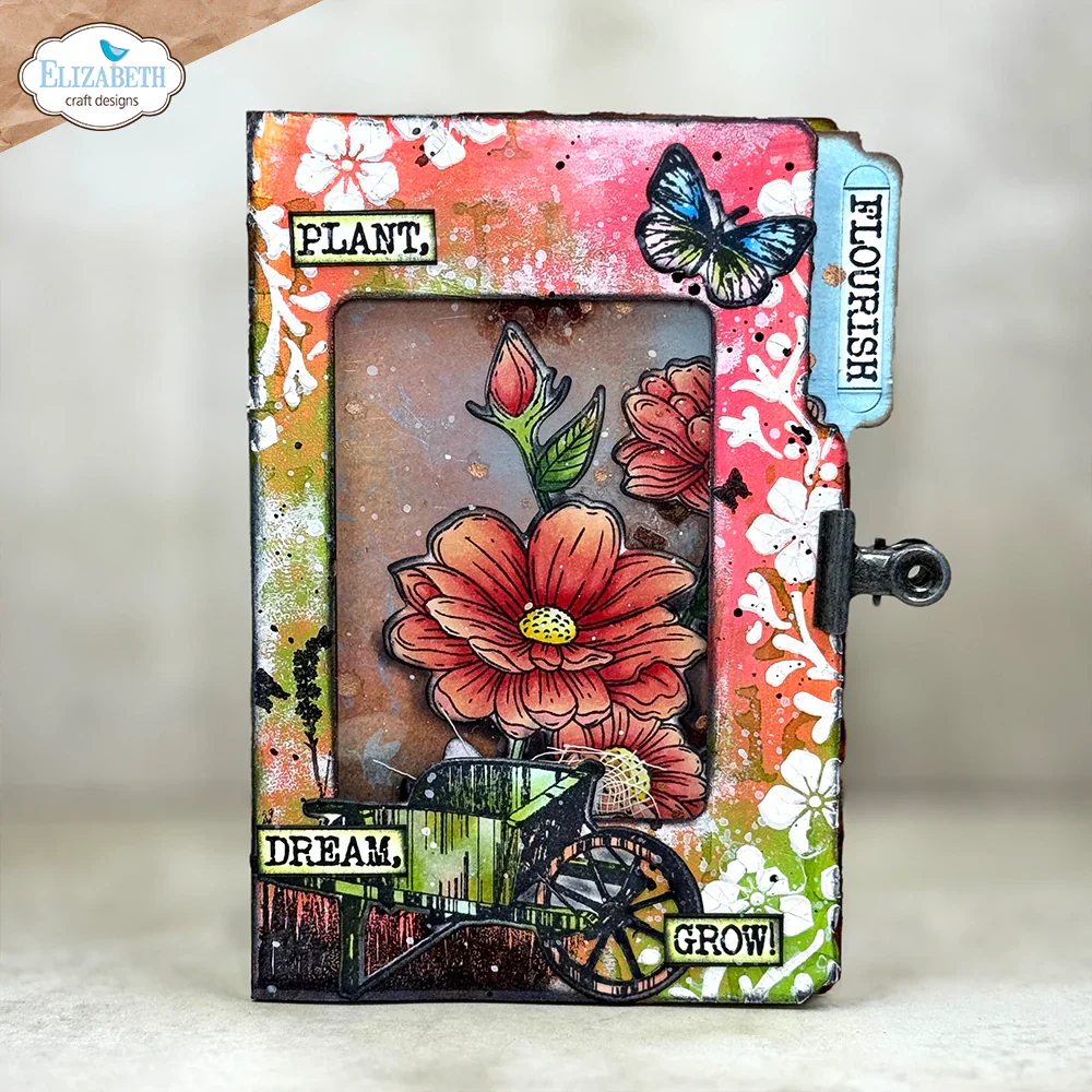Elizabeth Craft Designs Journal Phrases 5 Stamp Set - Image 3