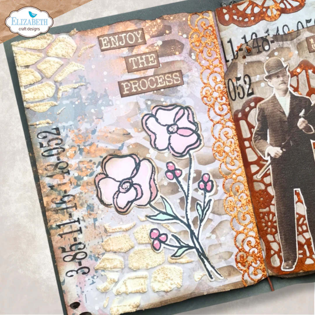 Elizabeth Craft Designs Journal Stencils 10 - Image 6