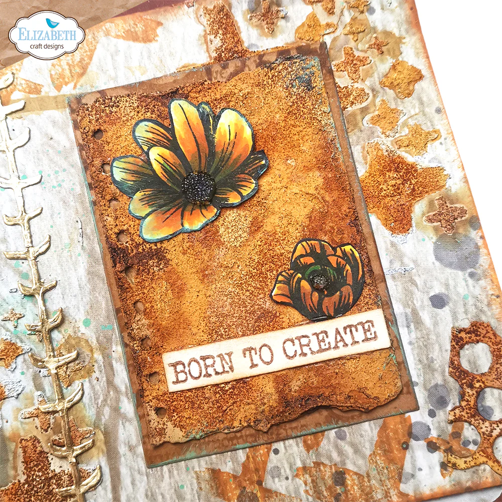 Elizabeth Craft Designs Journal Stencils 3 - Image 7
