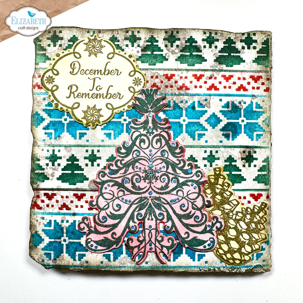 Elizabeth Craft Designs Journal Stencils 5 - Image 8