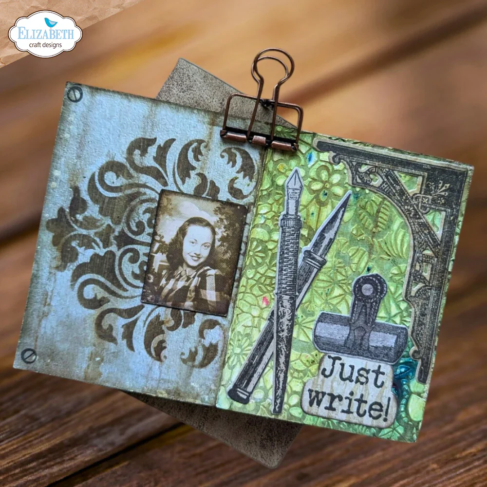 Elizabeth Craft Designs Journal Stencils 6 - Image 4