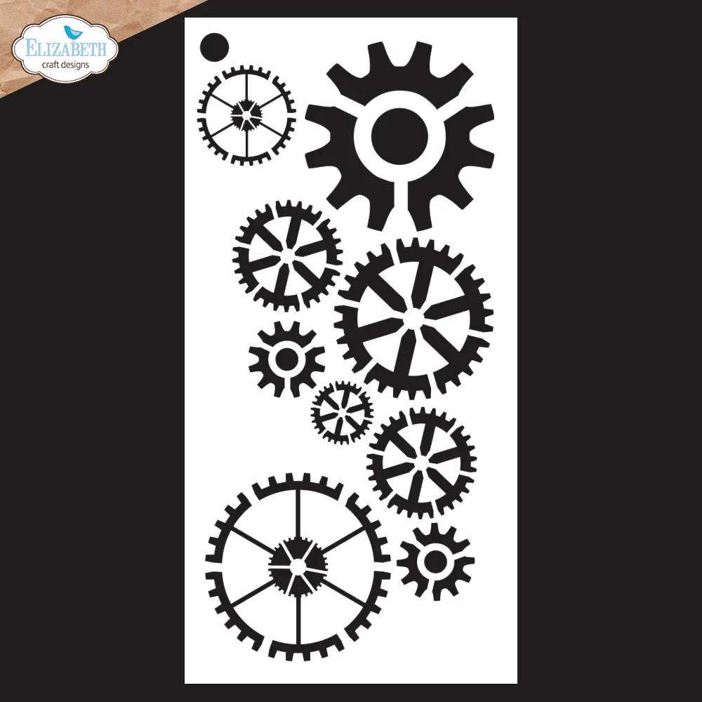 Elizabeth Craft Designs Journal Stencils 8 - Image 2