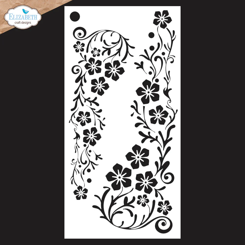 Elizabeth Craft Designs Journal Stencils 8 - Image 4