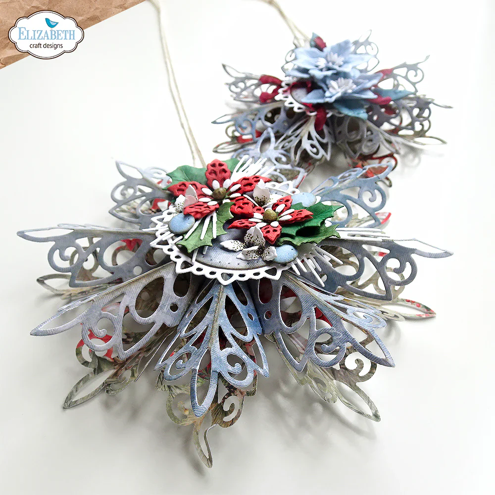 Elizabeth Craft Designs Joyous Ornament - Stars 1 Metal Die Set - Image 11