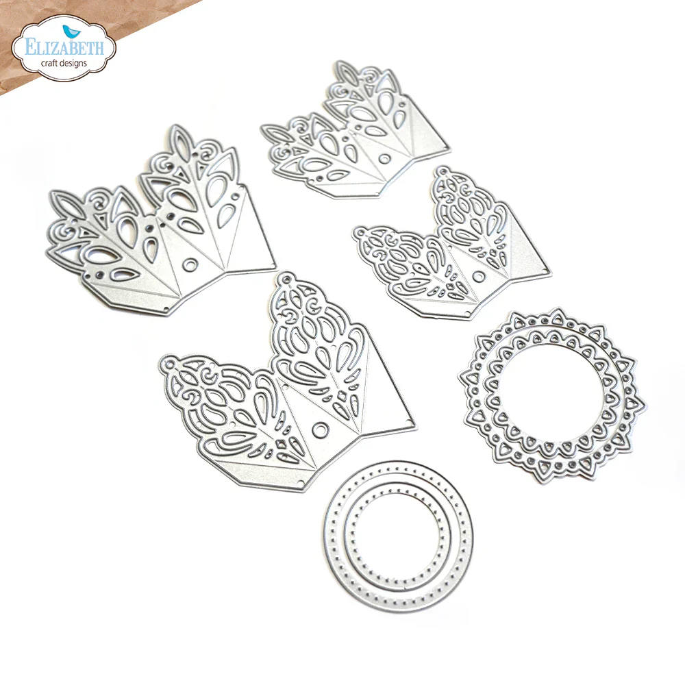 Elizabeth Craft Designs Joyous Ornament - Stars 1 Metal Die Set - Image 2