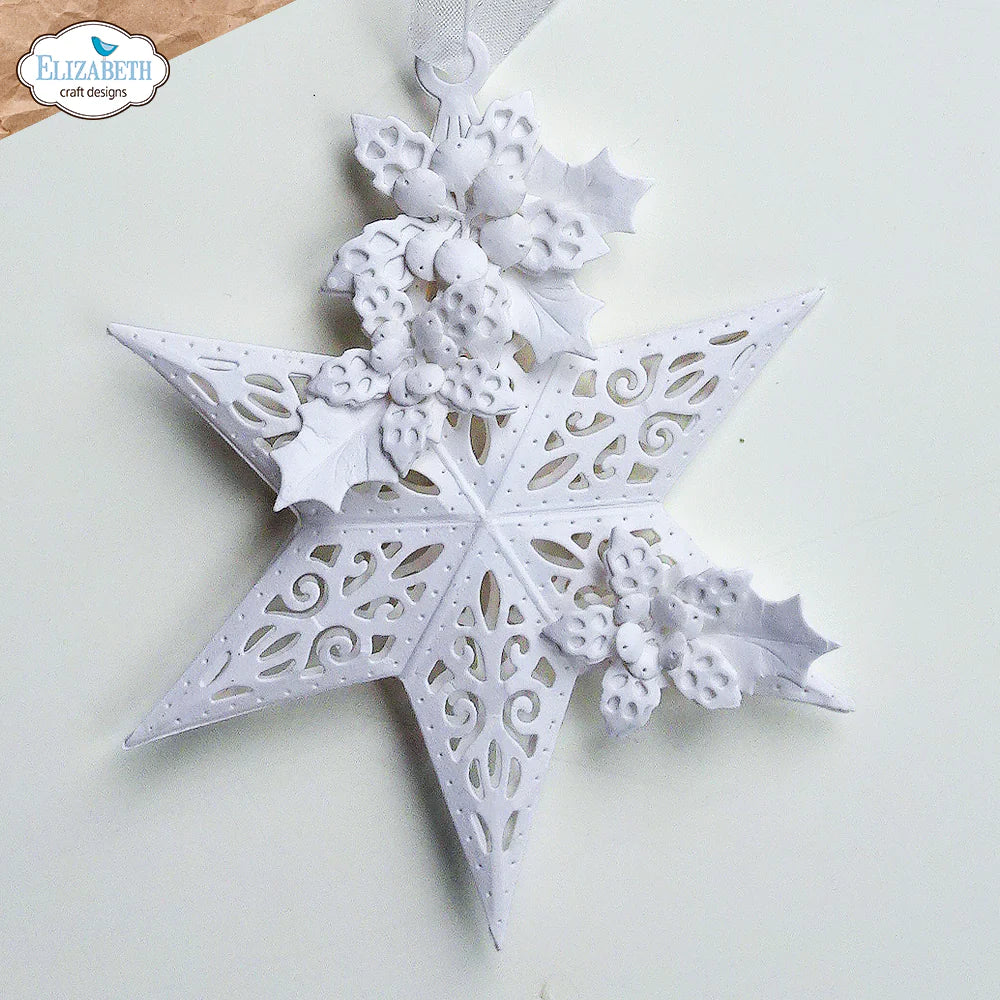 Elizabeth Craft Designs Joyous Ornament - Stars 2 Metal Die Set - Image 5