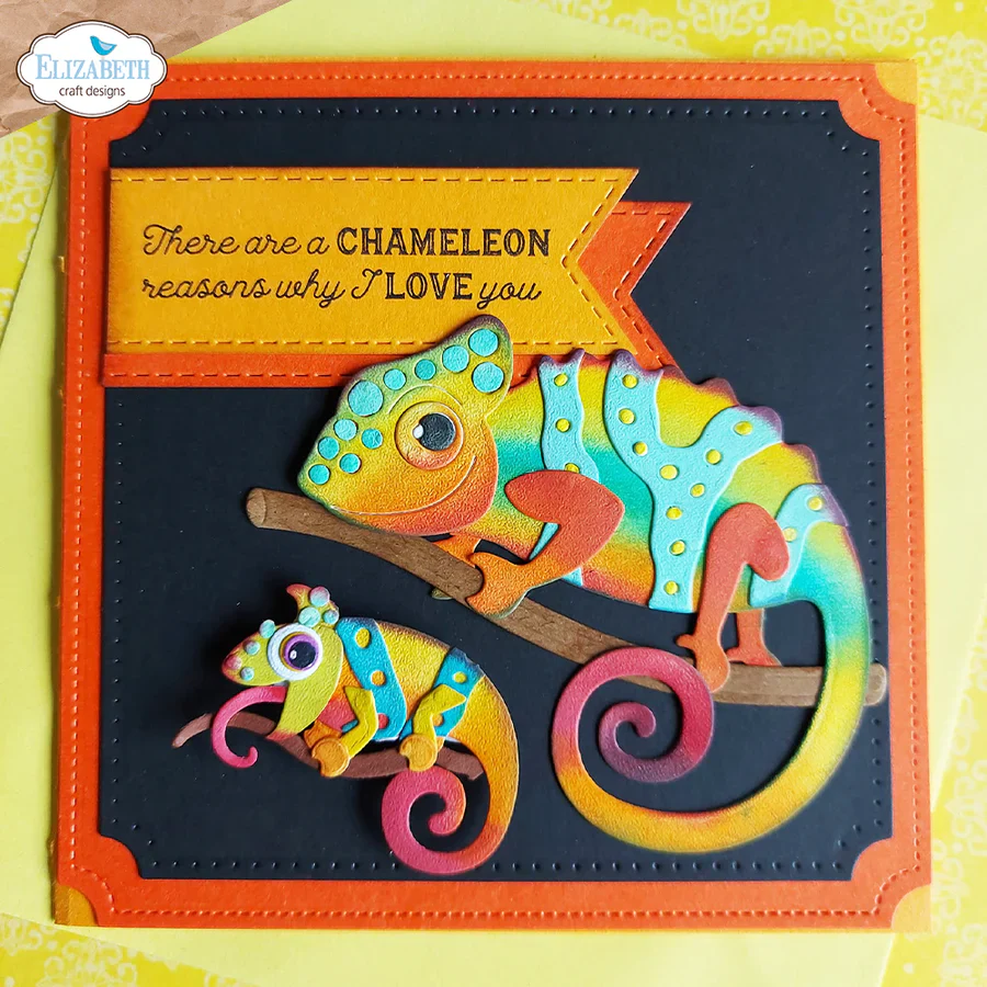 Elizabeth Craft Designs Jungle Sentiments Stamp Set - Image 2