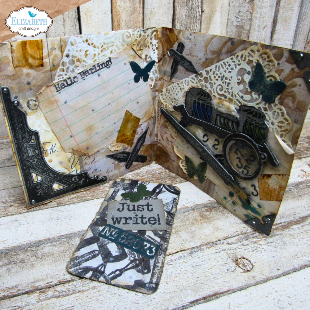 Elizabeth Craft Designs Just Write Die & Stamp Set - Image 2