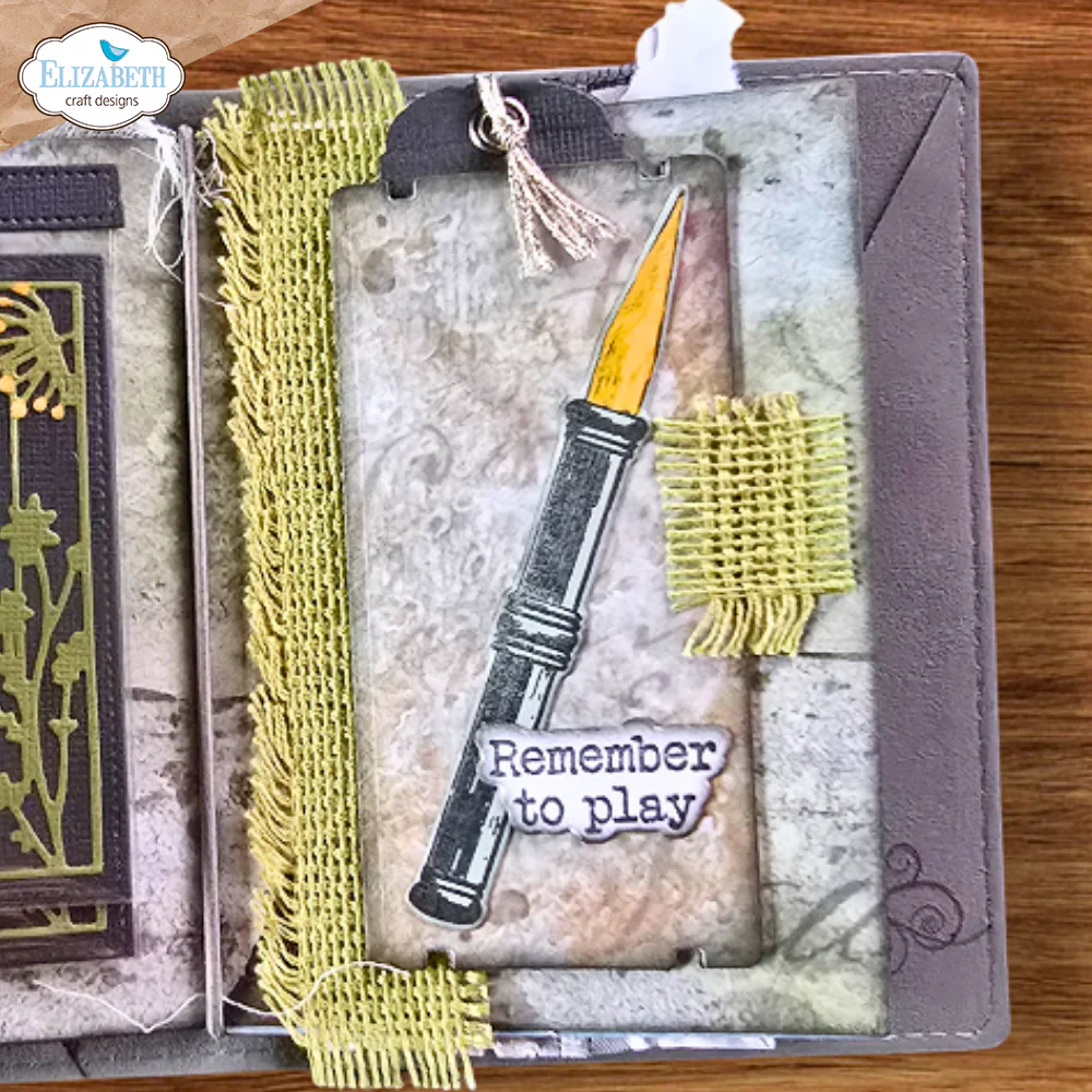 Elizabeth Craft Designs Just Write Die & Stamp Set - Image 4