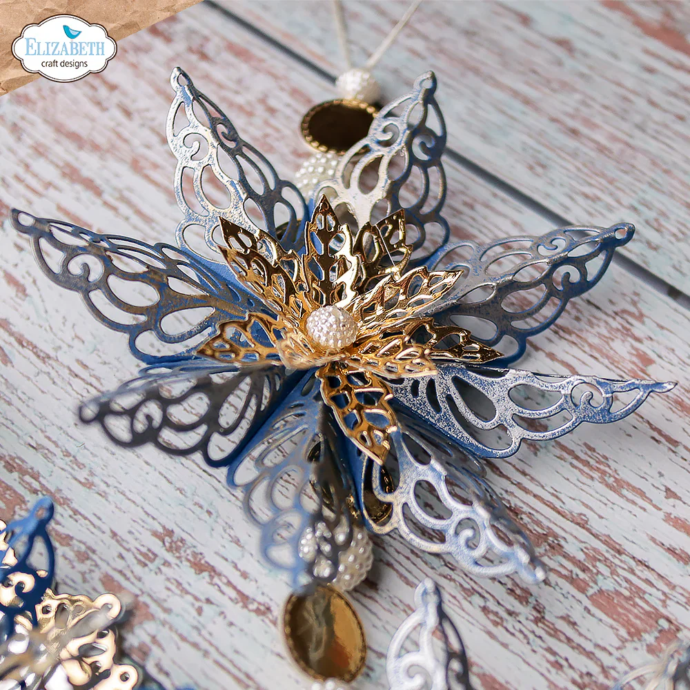 Elizabeth Craft Designs Lace Flowers Metal Die Set - Image 5