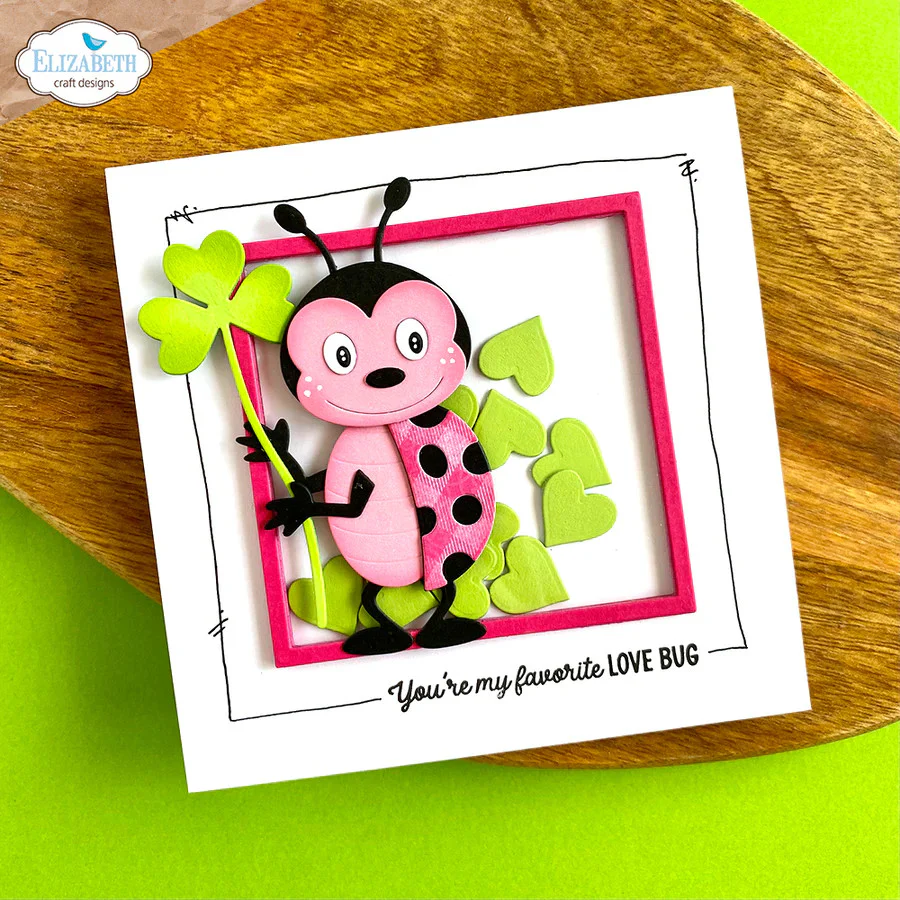 Elizabeth Craft Designs Ladybug Metal Die Set - Image 2
