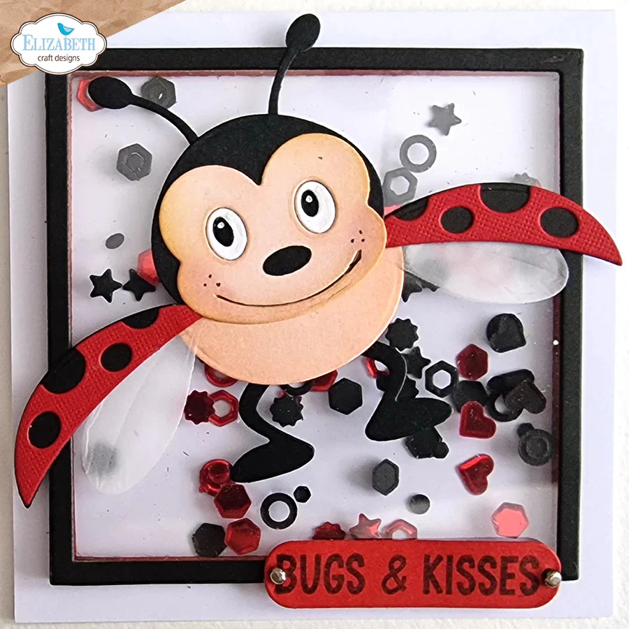 Elizabeth Craft Designs Ladybug Metal Die Set - Image 6